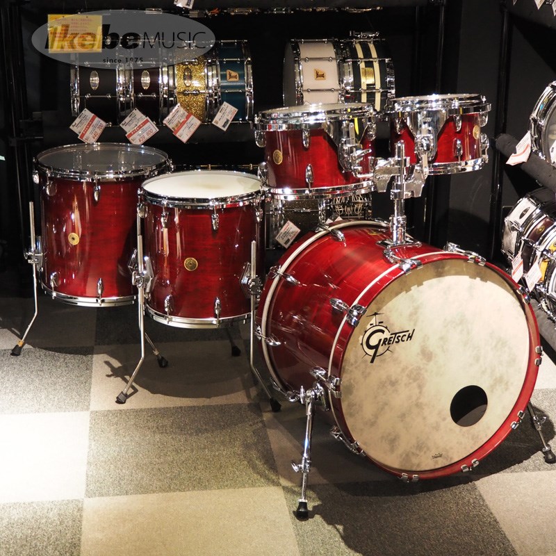 GRETSCH USA Custom 5pc Drum Kit 22BD・16FT・14FT・12TT・10TTの画像